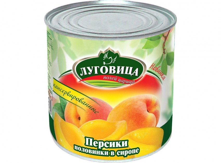 Персики в сиропе