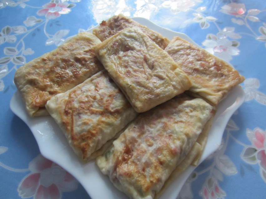 Лаваш колбаса сыр