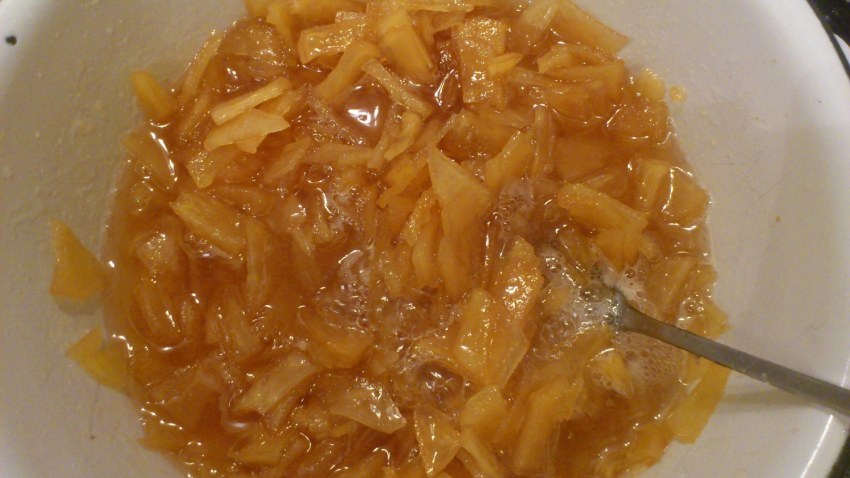 Заготовки из айвы декоративной