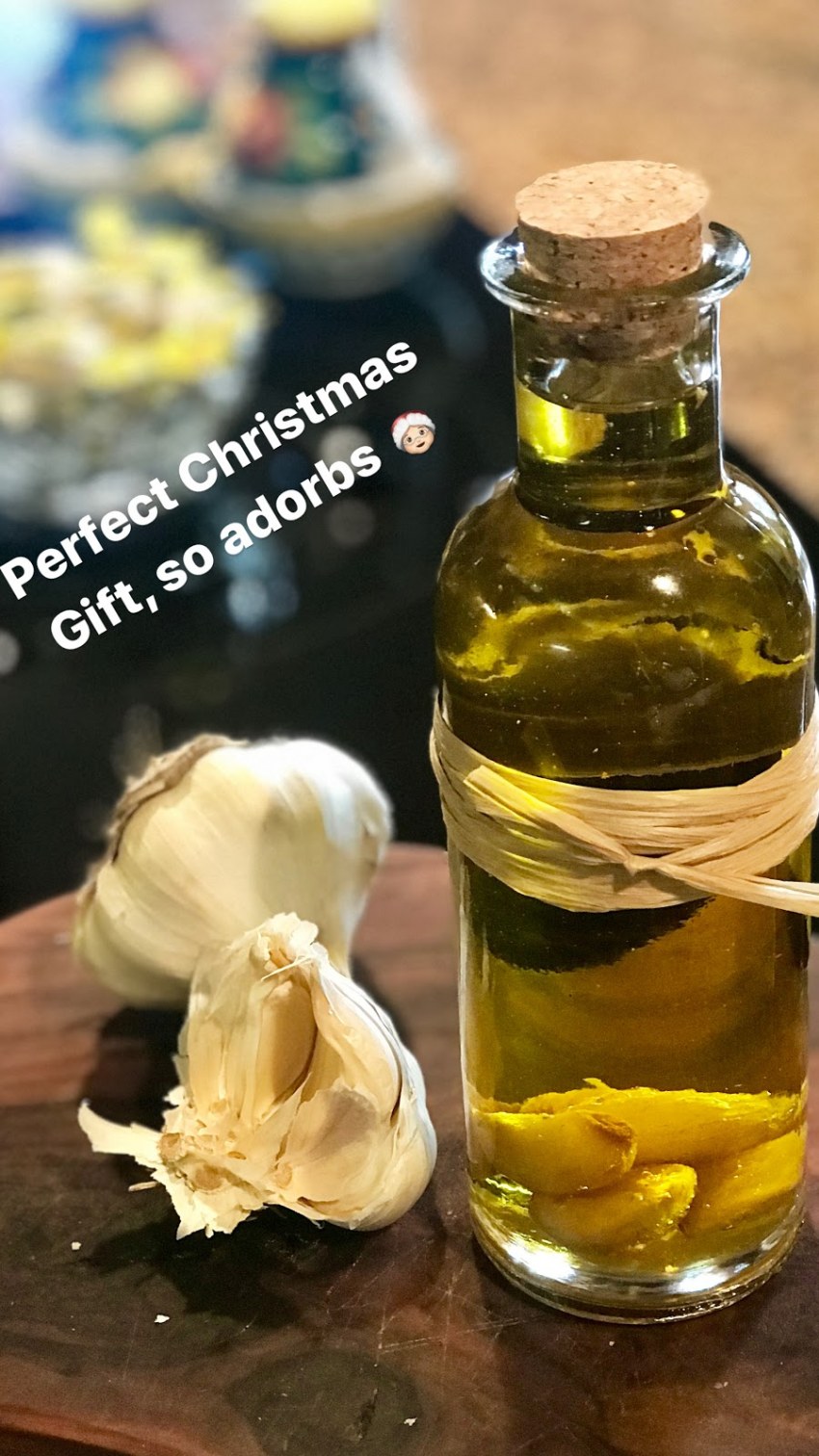 Масло оливковое garlic