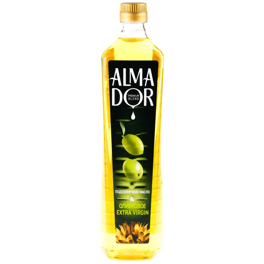 Благо масло Almador подсолнечное & оливковое Extra Virgin