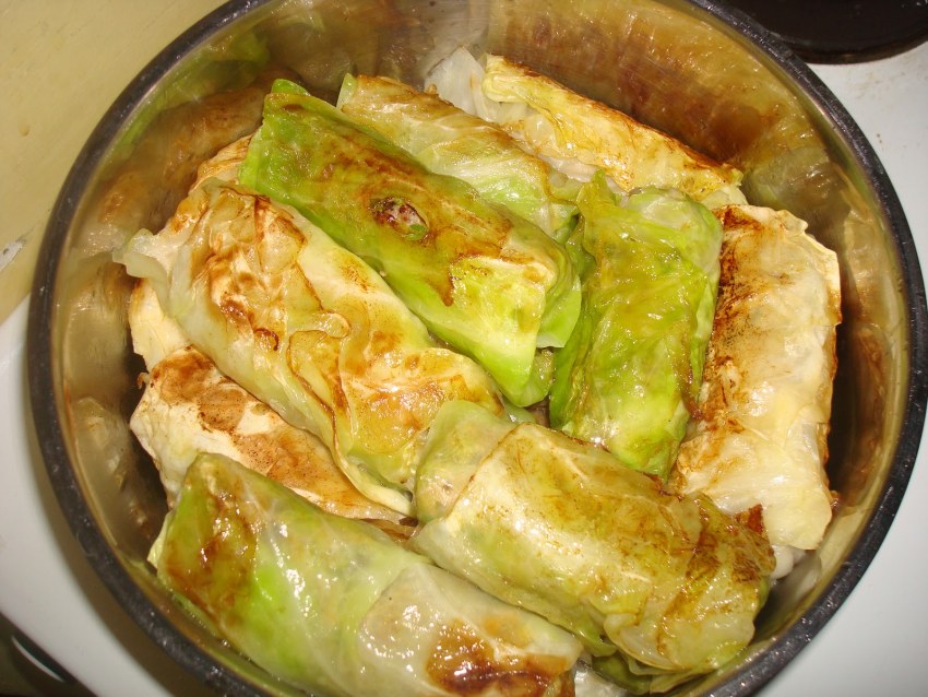 Голубцы с капустой