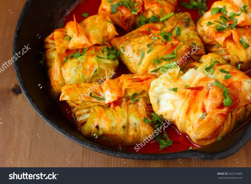 Голубцы с курицей