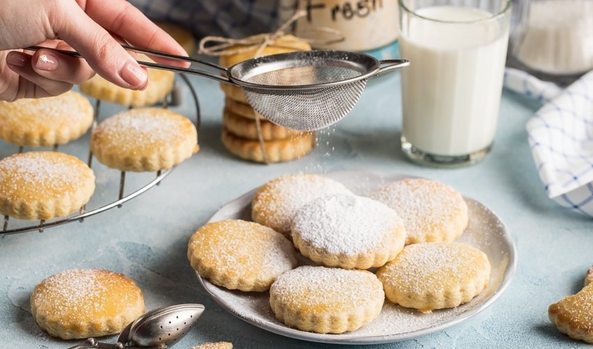 Печенье молочные коржики