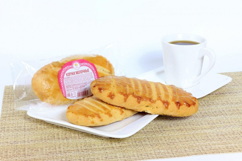 Молочные коржики