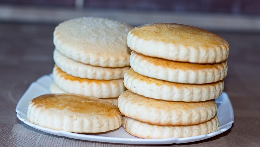 Печенье молочные коржики