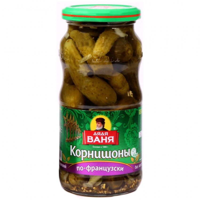 Корнишоны дядя Ваня 460г