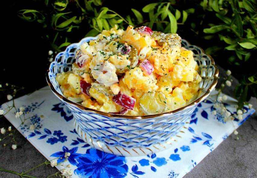 Kartoffelsalat картофельный салат