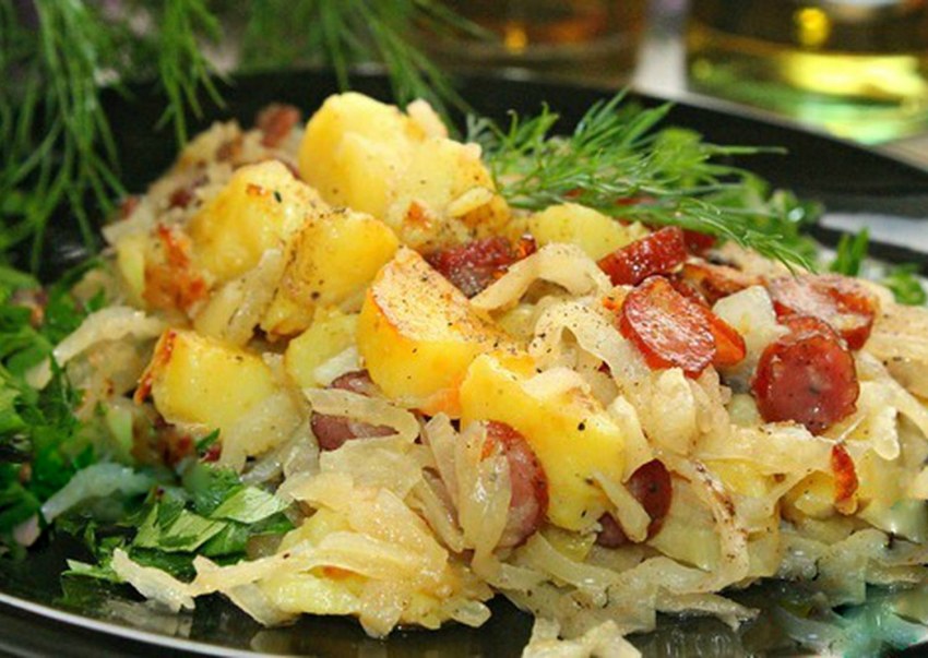 Немецкий картофельный салат