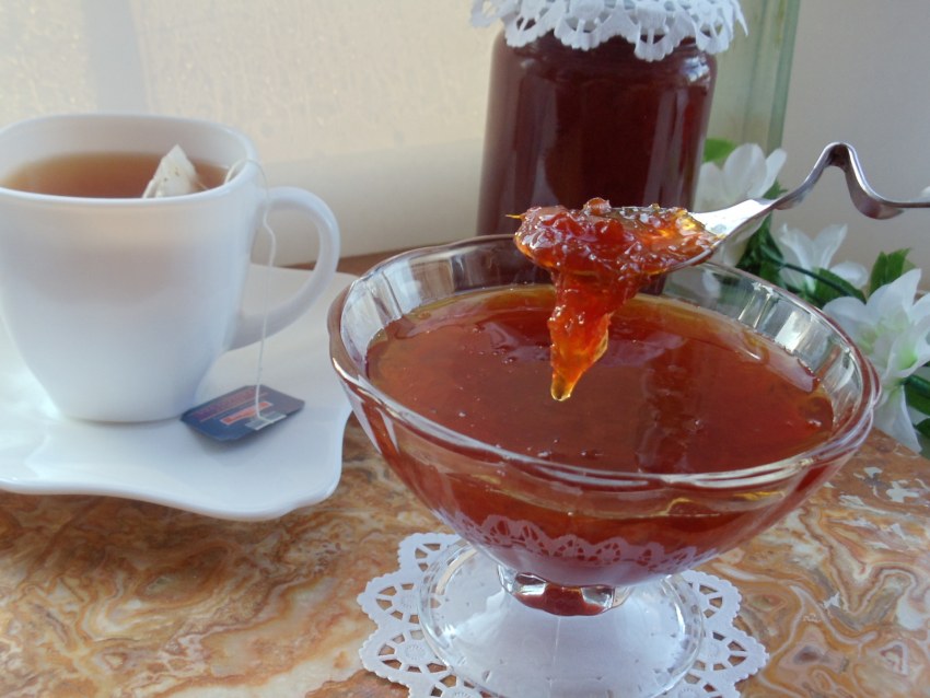 Джем из красных апельсинов