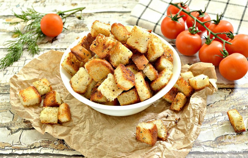 Гренки к пиву