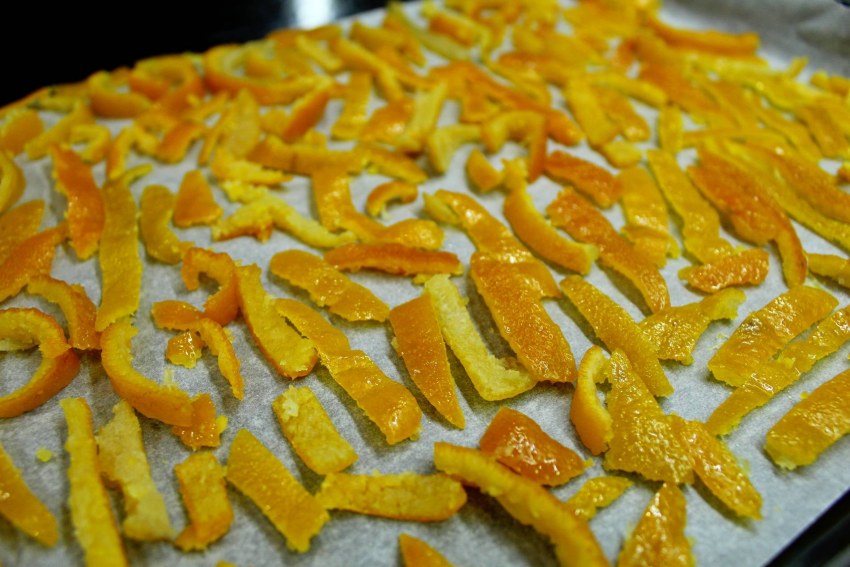 Цукаты из корок мандарина