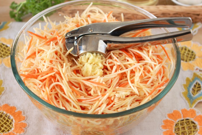 Салат маринованные корнеплоды