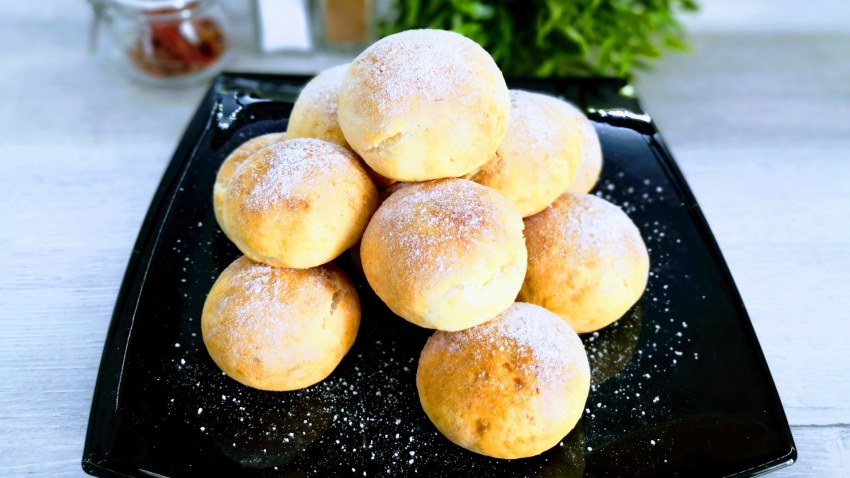 Мятная булочка