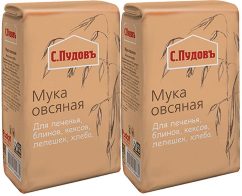 Мука овсяная с.Пудовъ, 400 г