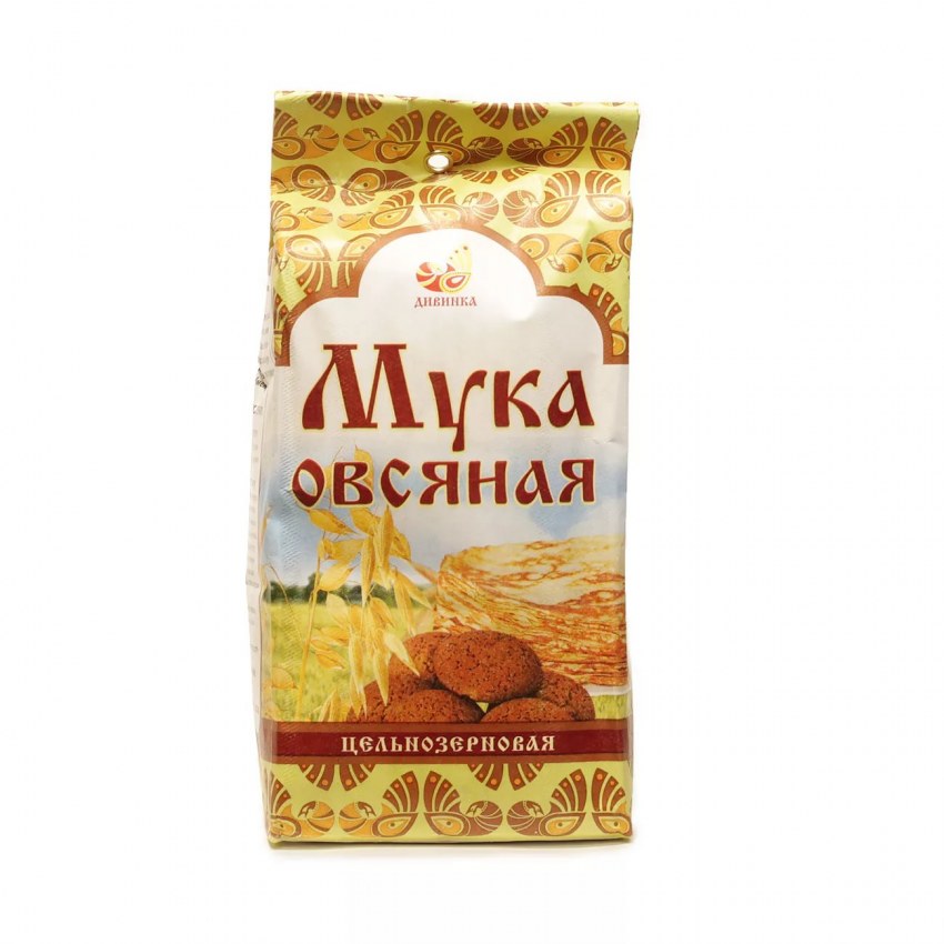 Мука овсяная, 500 гр (Дивинка)