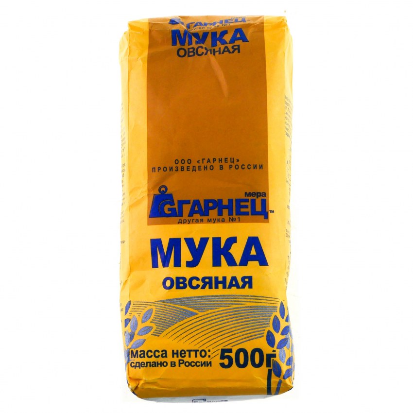 "Мука "Гарнец" овсяная 500гх6