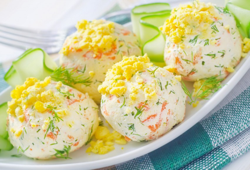 Рафаэлки с крабовыми палочками