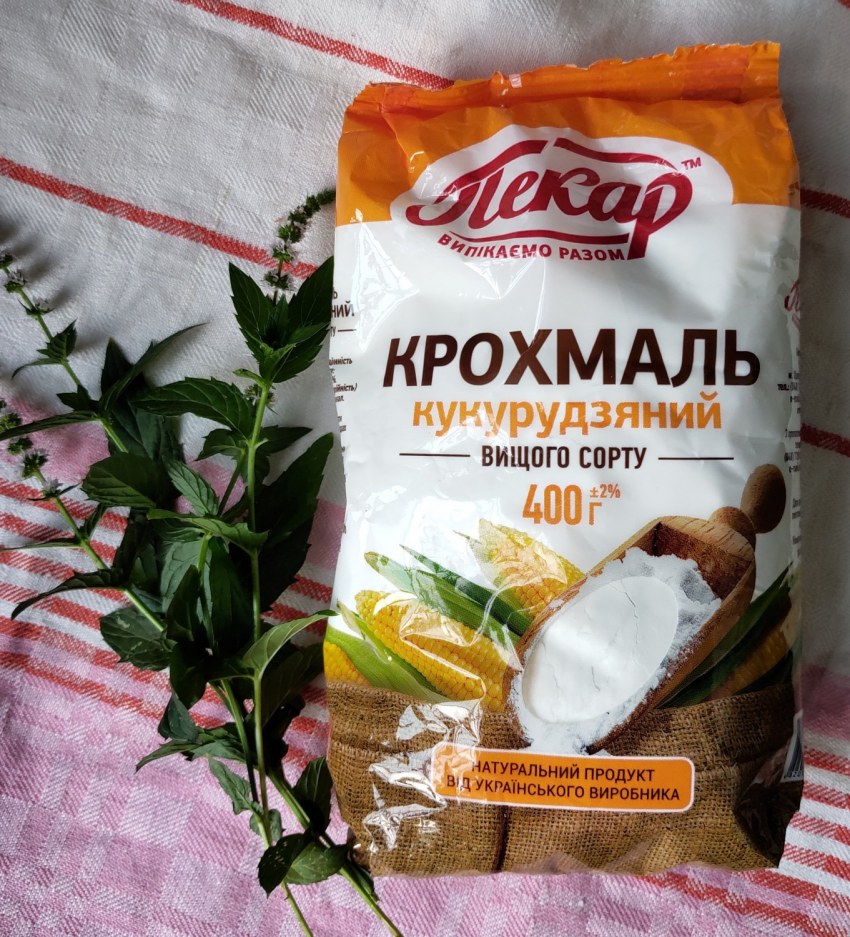 Кукурузный крахмал vector