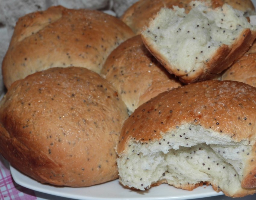 Маковый рулет сдоба