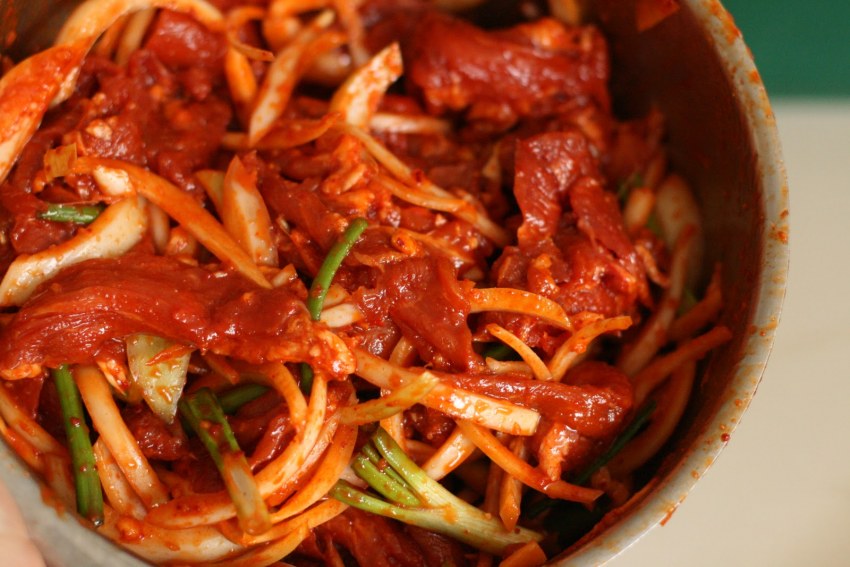 Корейская кухня хрящики