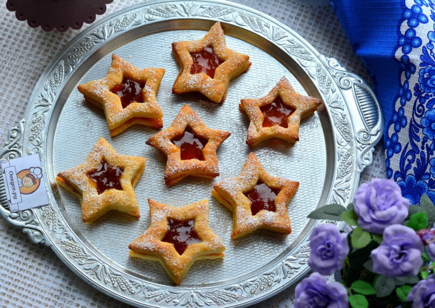 Печенье с джемом
