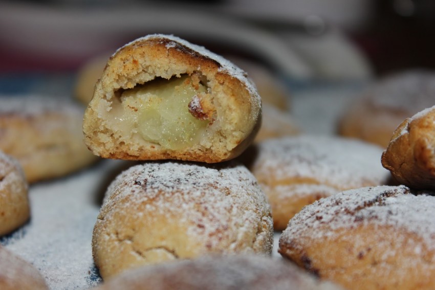 Песочное печенье с начинкой