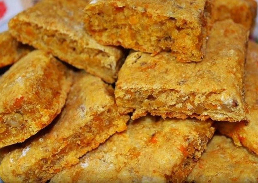 Морковное печенье