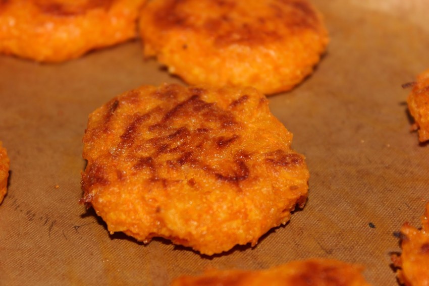Морковное печенье без яиц