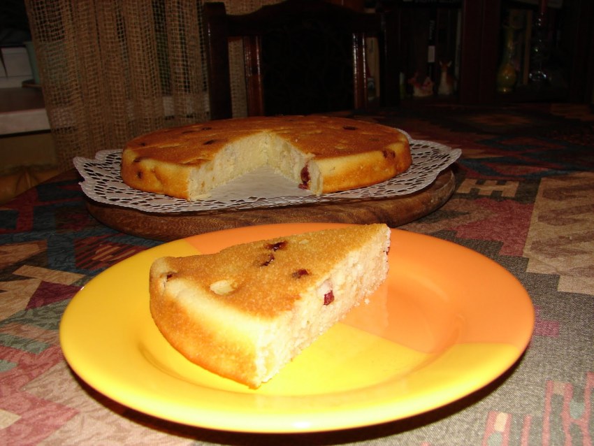 Сливовый пирог насыпной