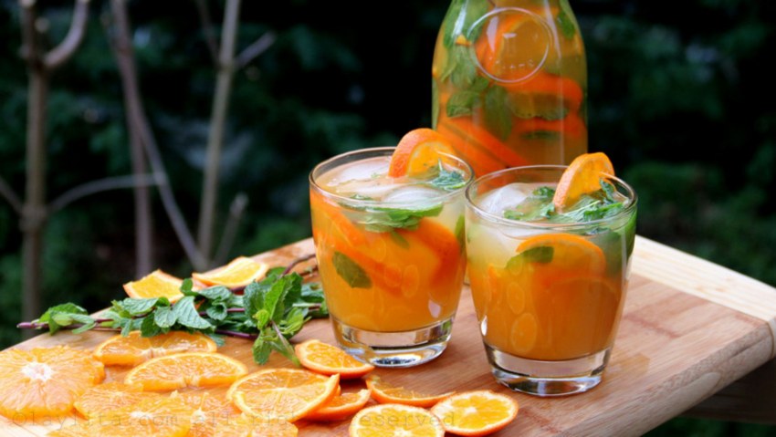 Mandarin Mojito коктейль