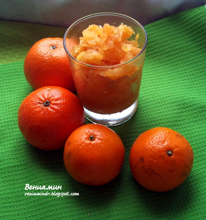Лимонад со вкусом мандарина