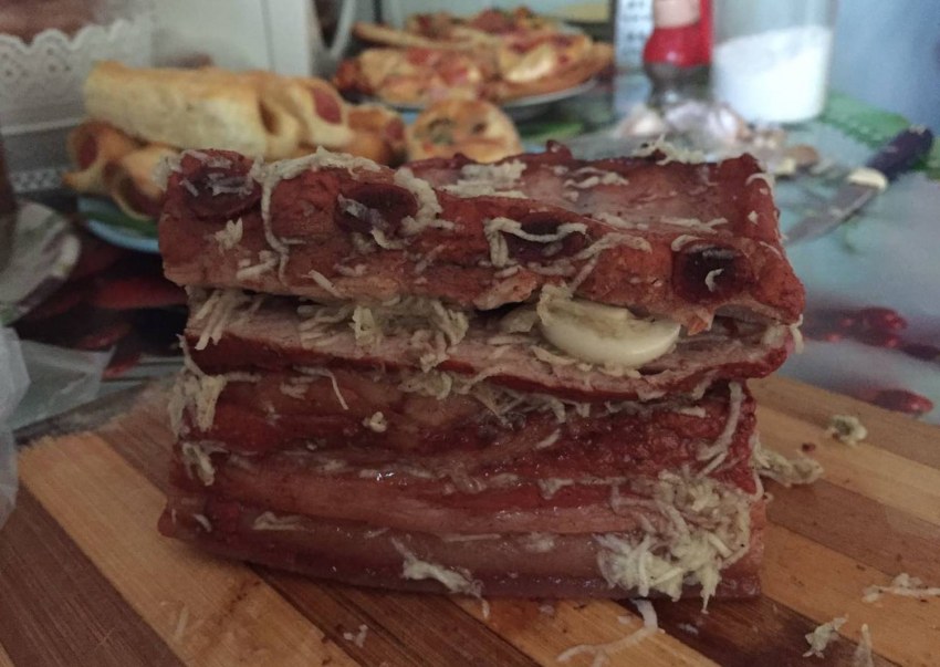 Сало в луковой шелухе самый вкусный и самый простой