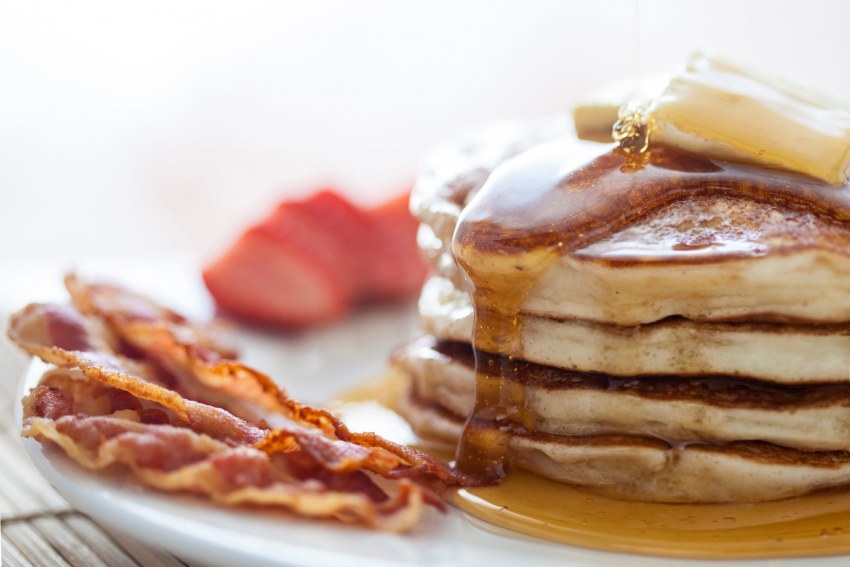 Flapjacks cooked