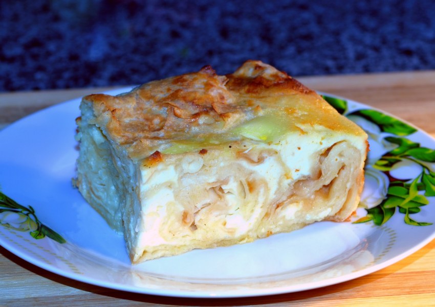 Пирог из лаваша