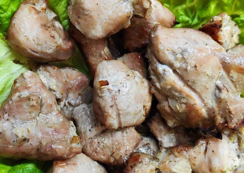 Мясо в аэрогриле
