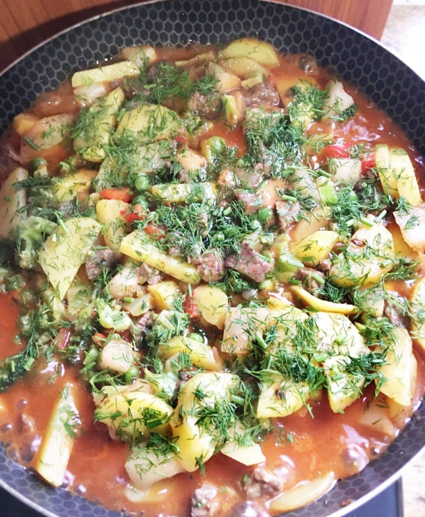 Карри овощное рагу