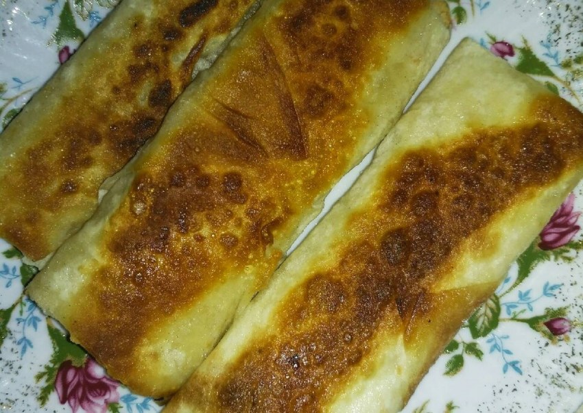 Сырный пирог из лаваша