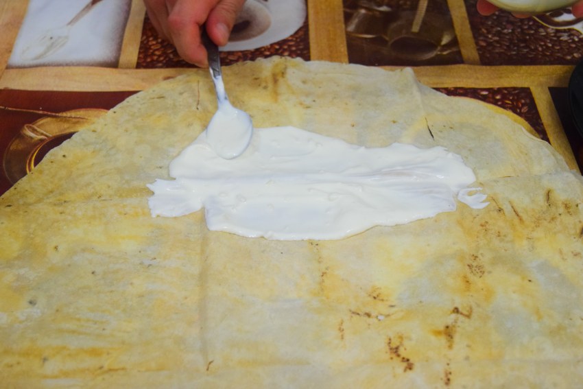 Лепёшки на сковороде из муки