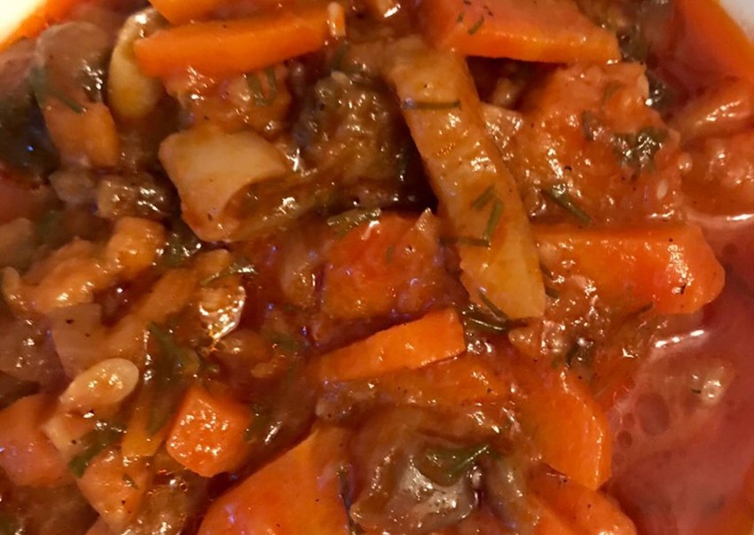 Лечо из баклажанов с морковью