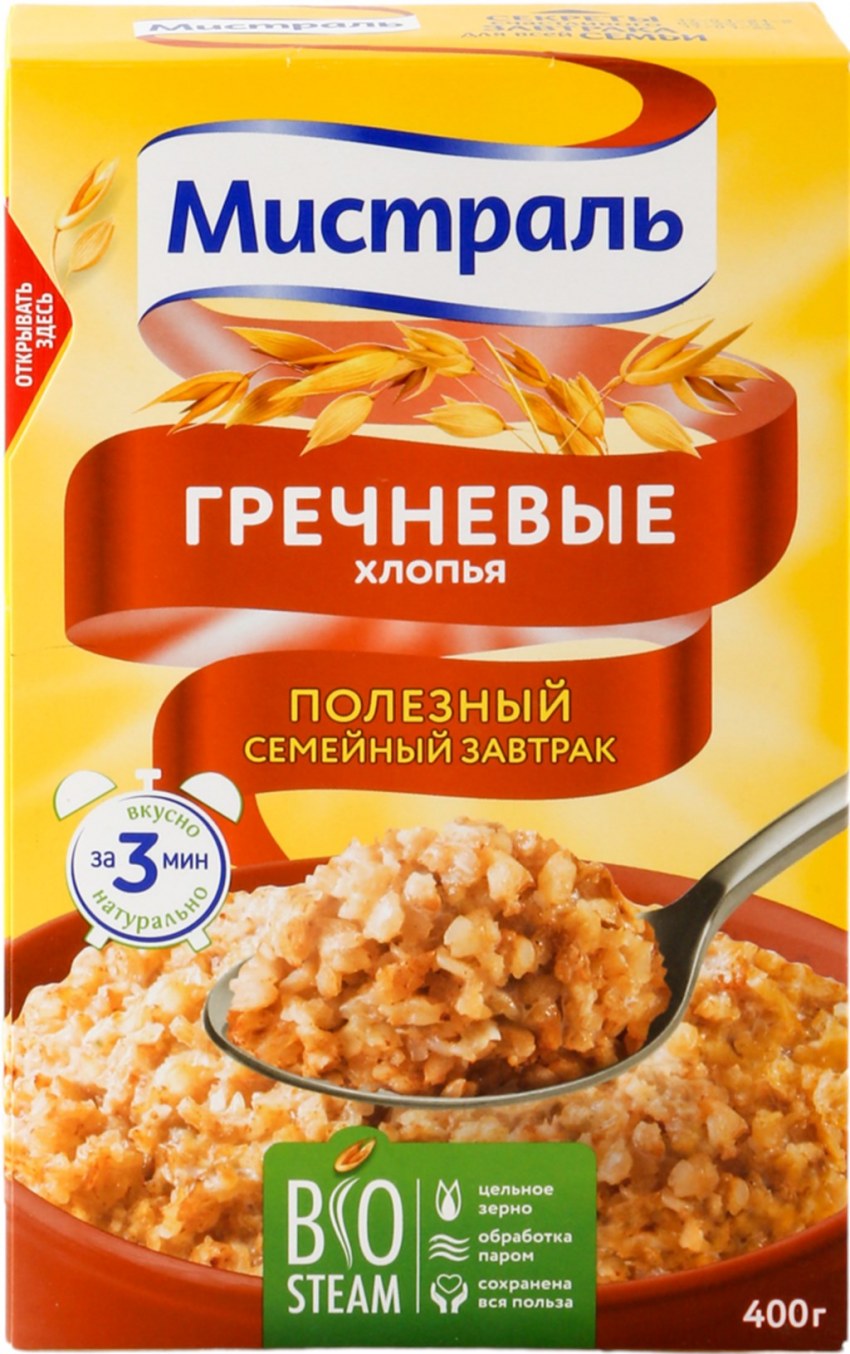 Каша гречневая хлопья
