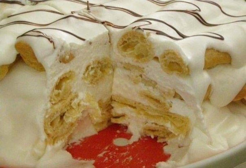 Торт дамские пальчики