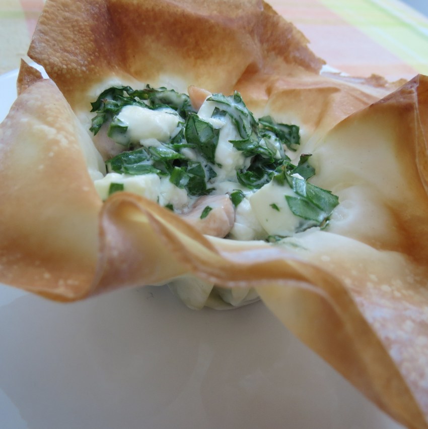 Пирог с фило и индейкой