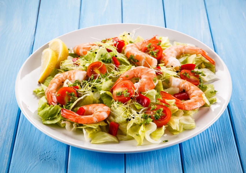 Селет с морепродуктами
