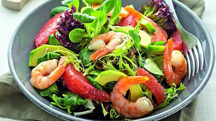 Салаты из рыбы и морепродуктов