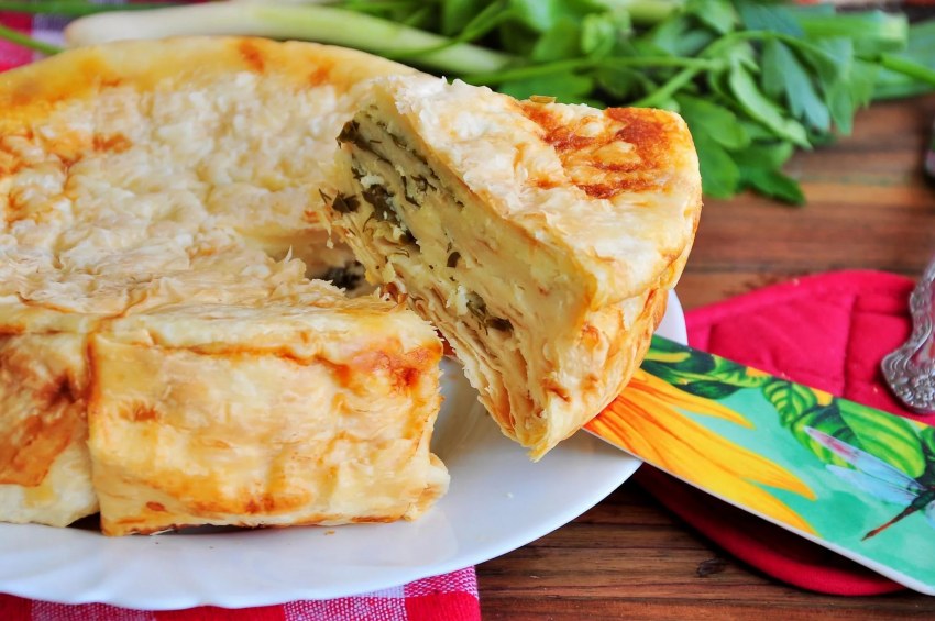 Борек из лаваша с сыром