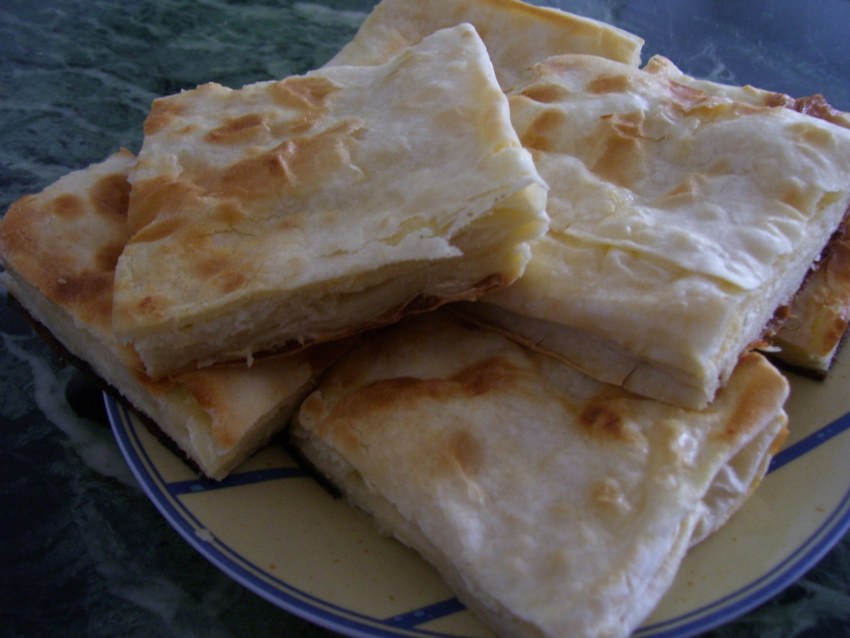 Булочки "слоёная ачма с укропом"