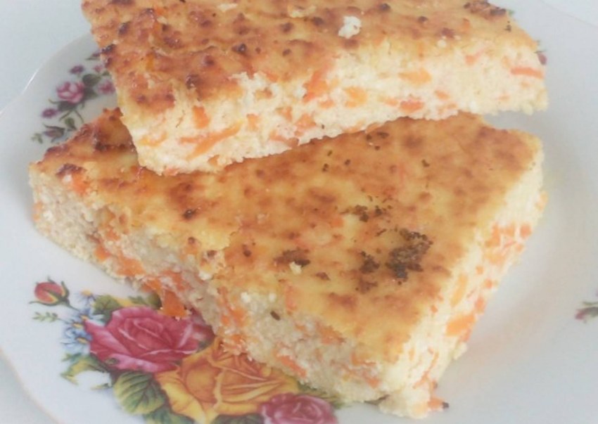 Монастырская кухня морковная запеканка