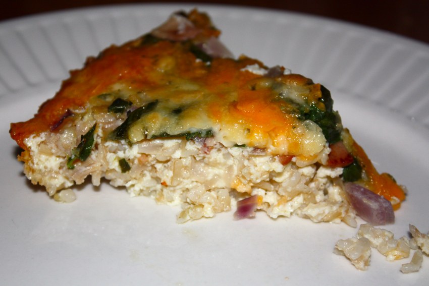 Запеканка с курицей и овощами