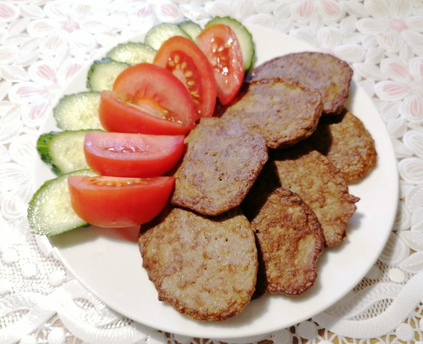 Оладушки из куриной печени